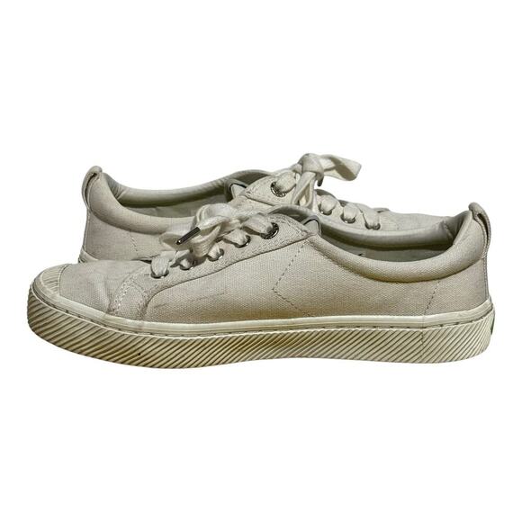Cariuma OCA Low Off White Canvas Sneakers Women's 8.5 Sustainable - Picture 8 of 10